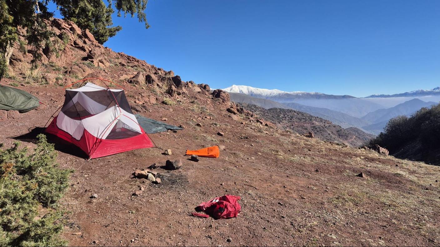 Giorno 72,  A pochi chilometri dalla cima del passo Tizi n’ Test, a 2.093 metri