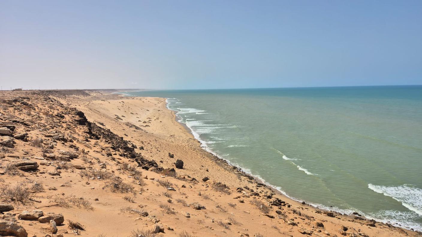 Giorno 82, La lunghissima Costa a Sud di Boujdour, Sahara Occidentale