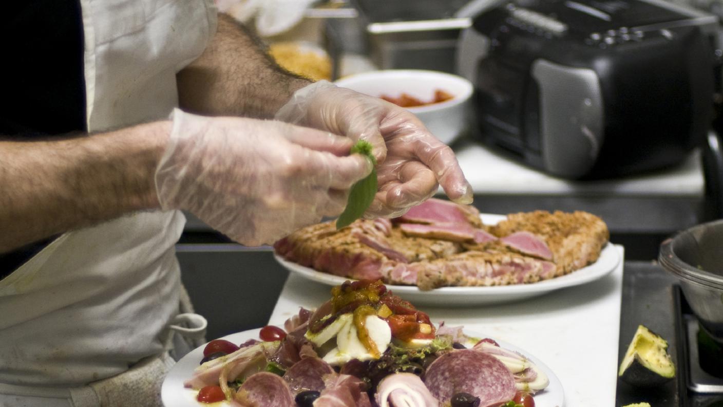 Cibo, Igiene, Guanto, Cuoco, Plastica, Preparazione, Preparazione di alimenti, Cucinare