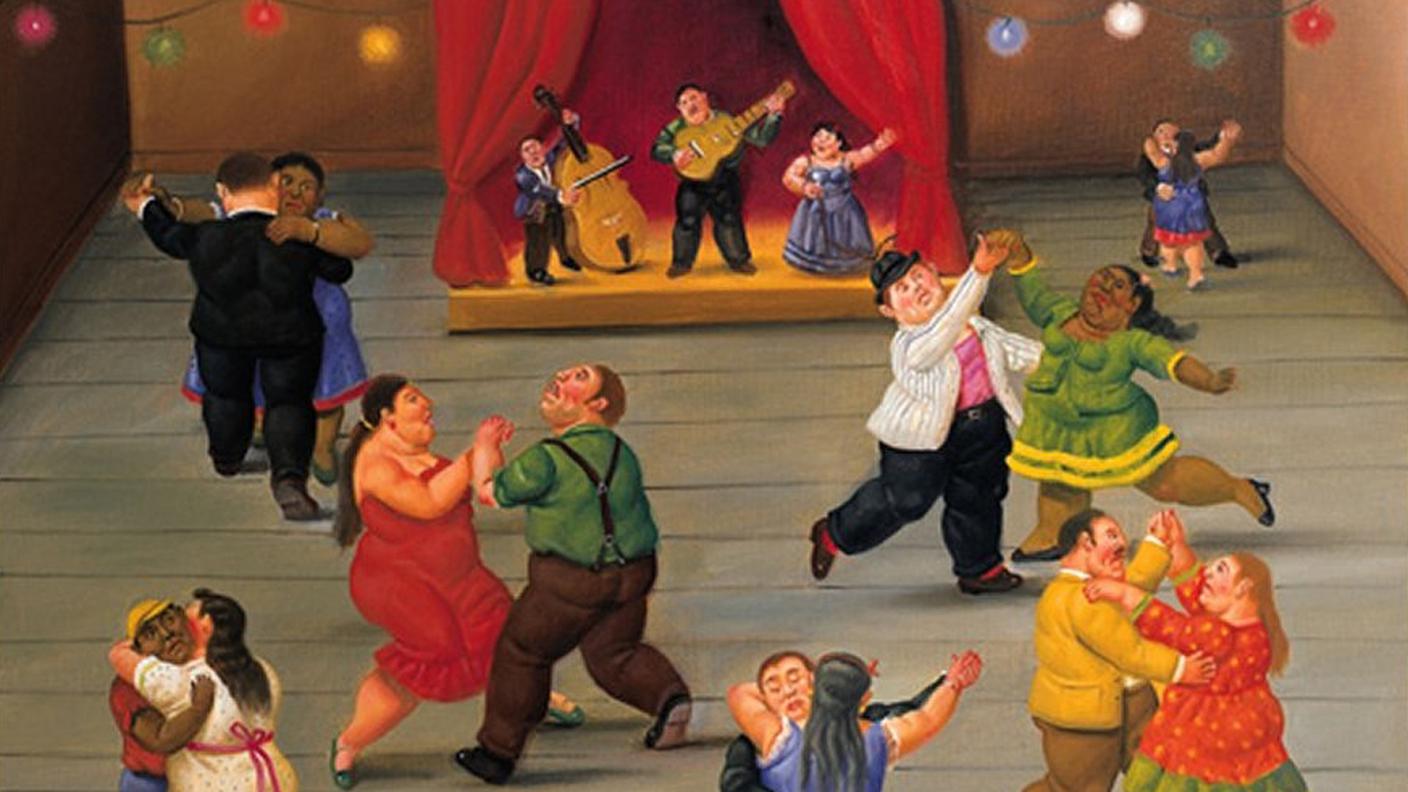 Fernando Botero, Danzatori (2002)