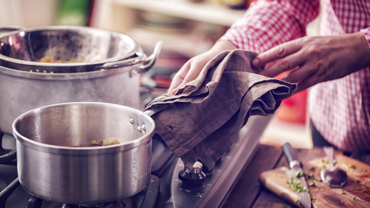 Pentole in cucina