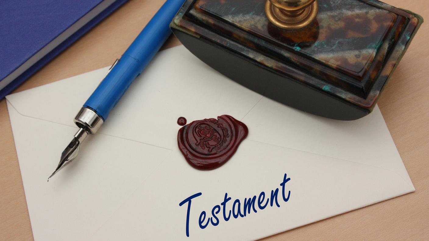 eredità, testamento