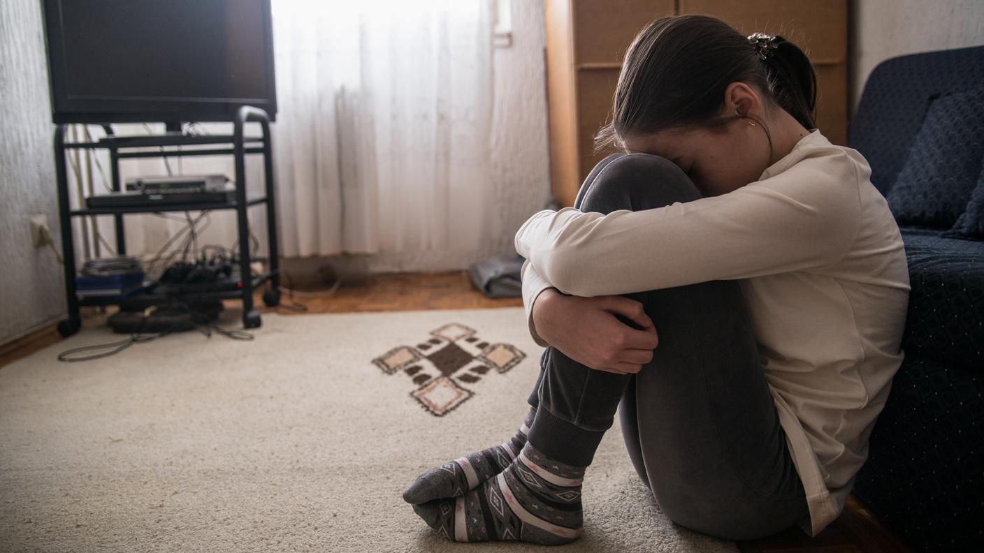 Ansia, attacco di panico, adolescente, tristezza