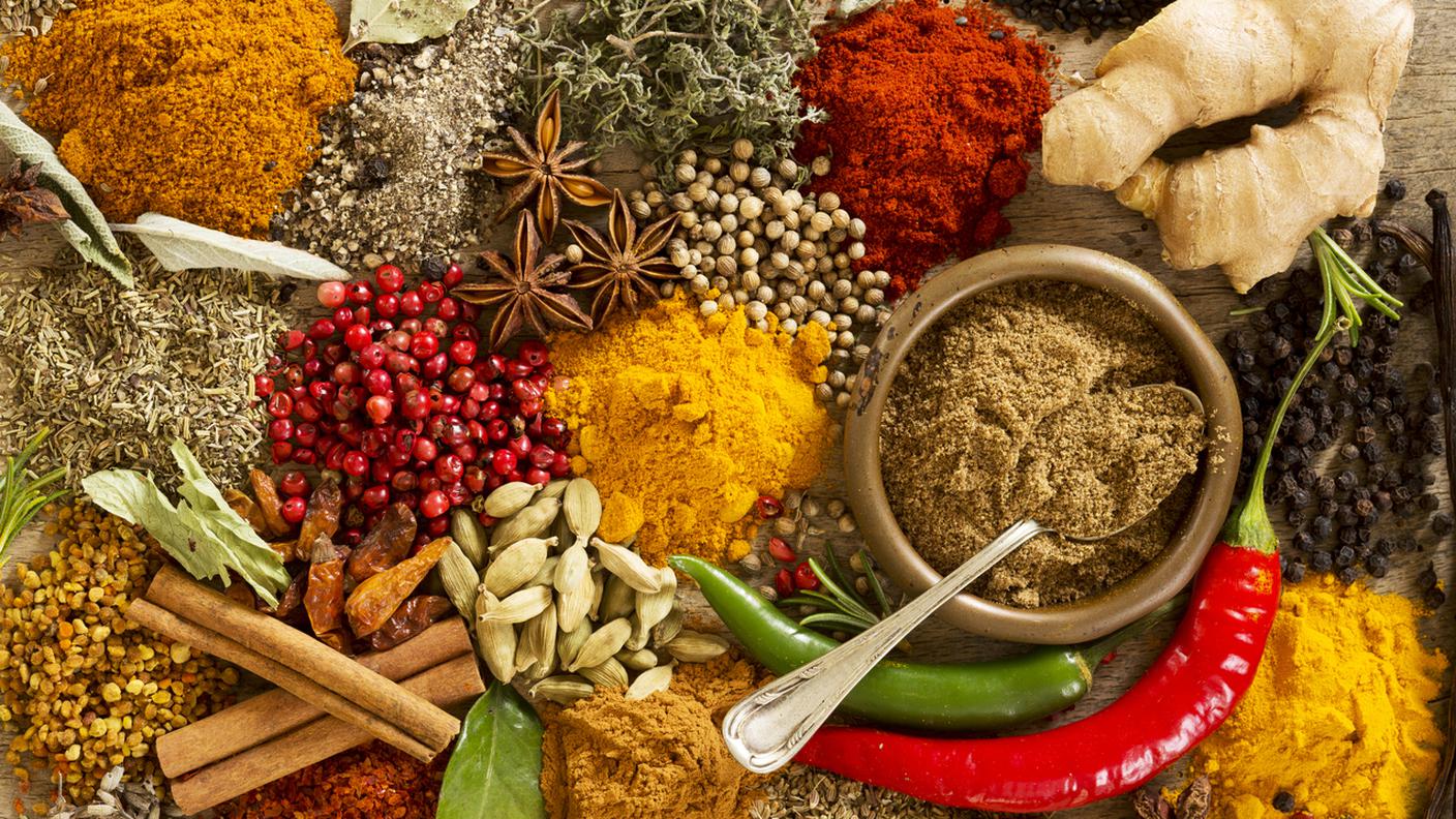 spezie, cucina, mondo, salute, utilizzo
