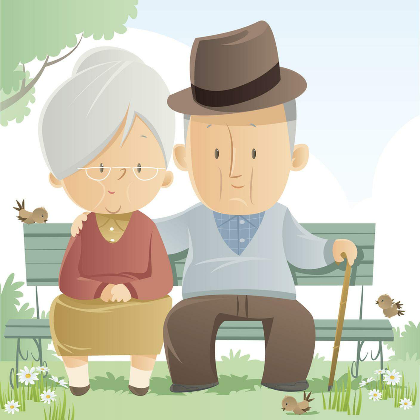 coppia senior, anziani