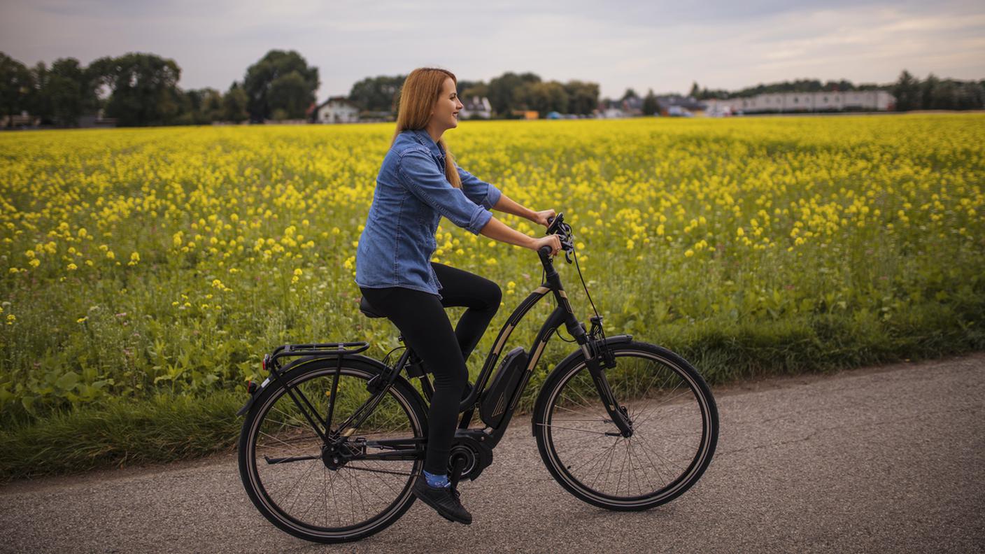 Pedalare con l'ebike