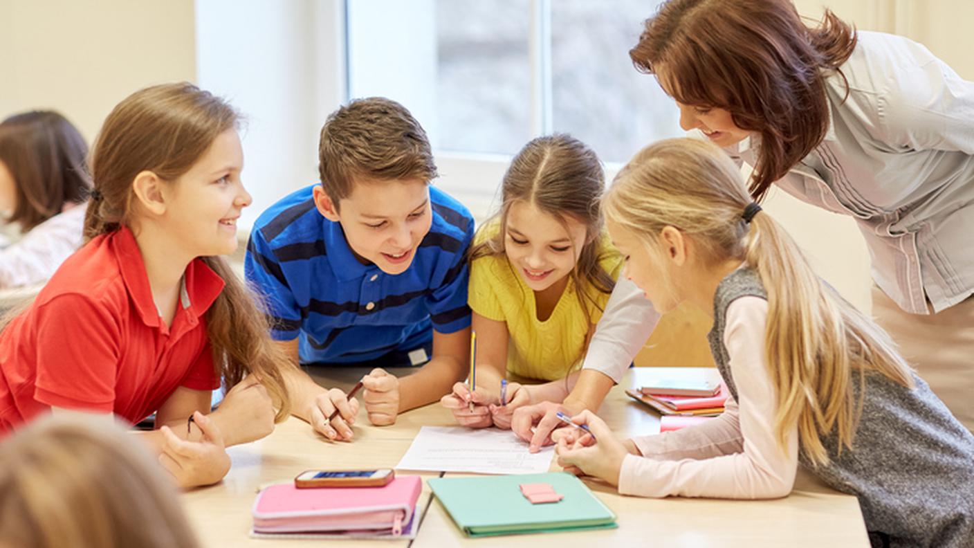 Scuola, classe, ragazzi, bambini, apprendere, imparare, lezione