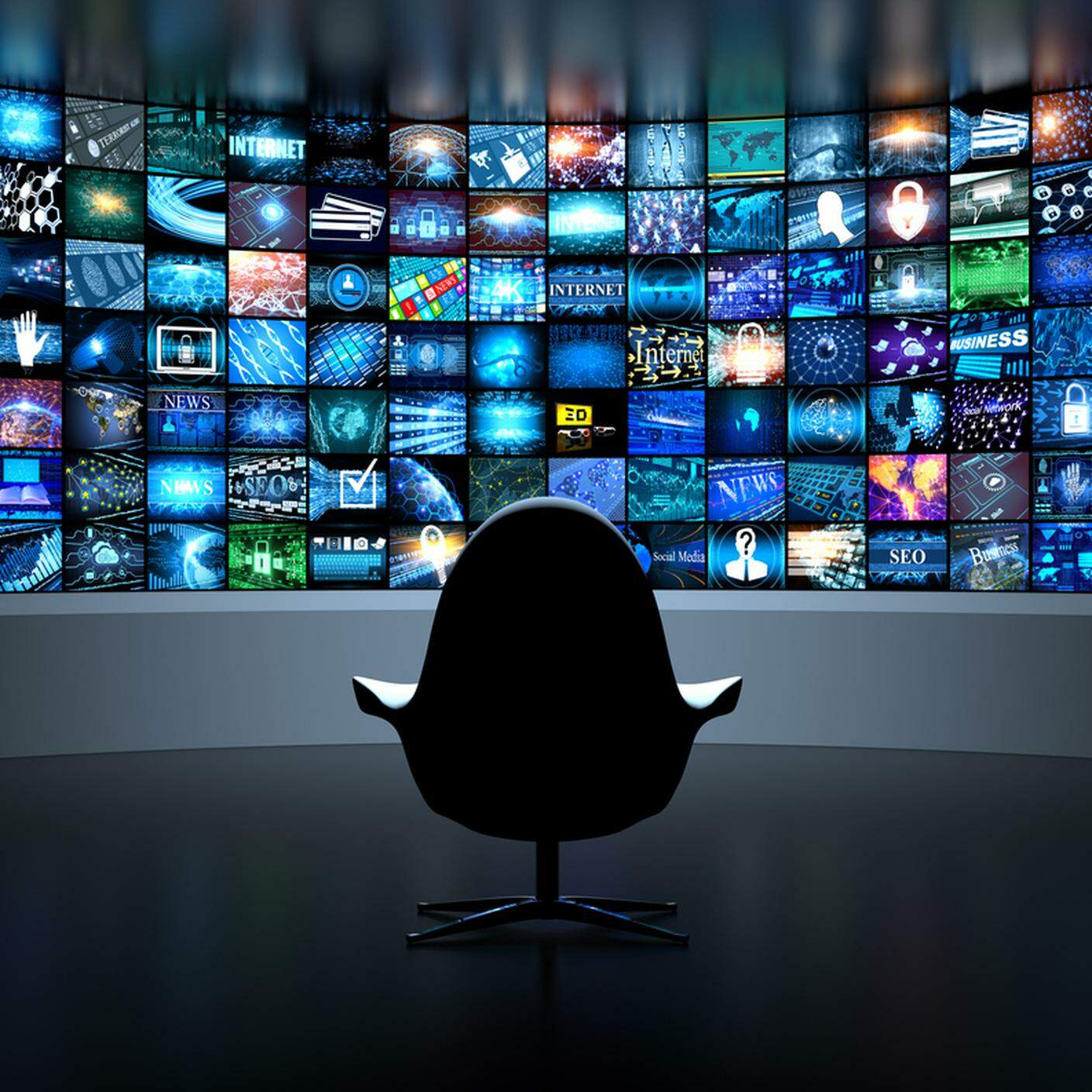 Smart tv, schermi, televisione