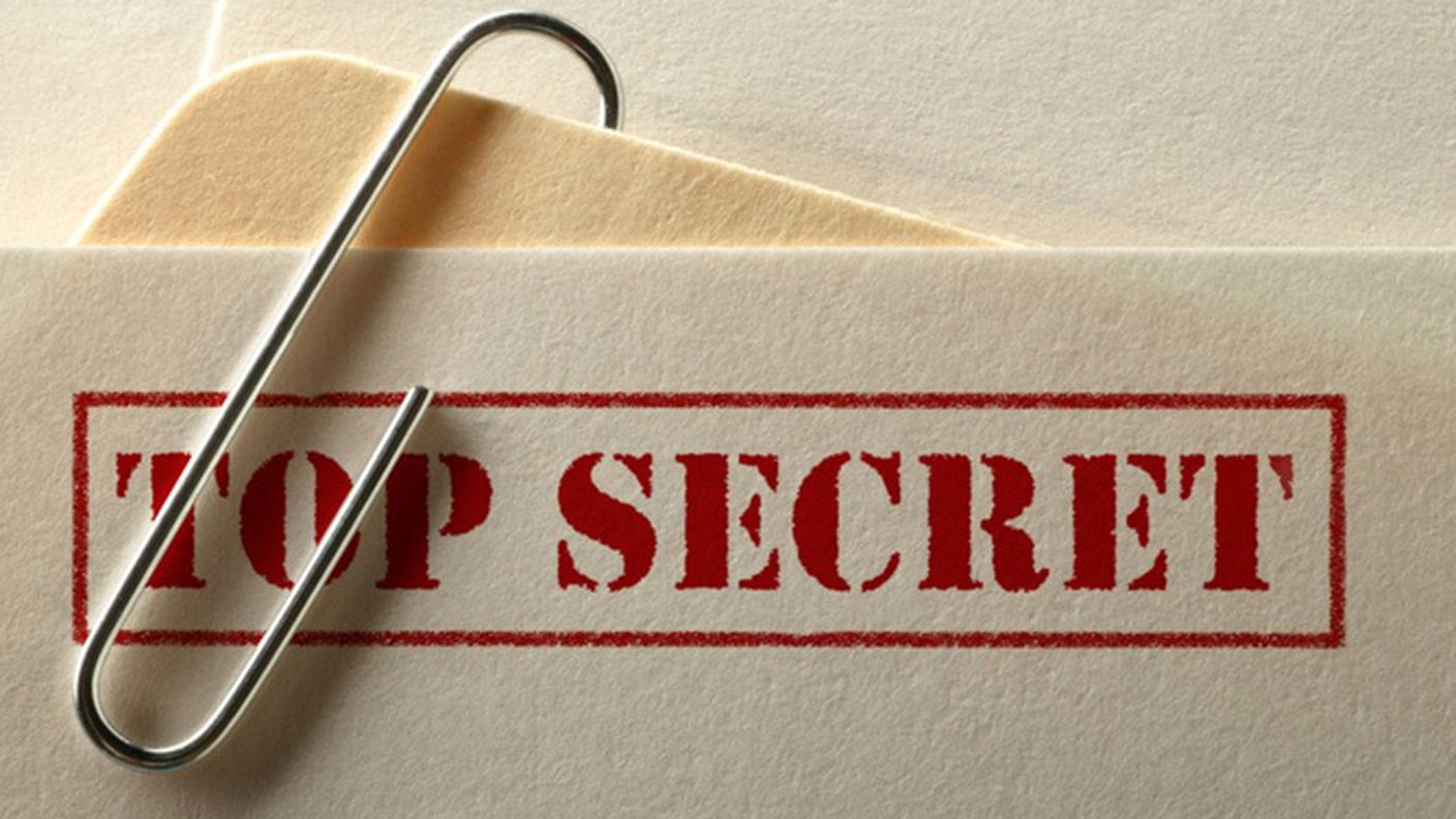 Wikileaks Top Secret, mappaetta, documenti