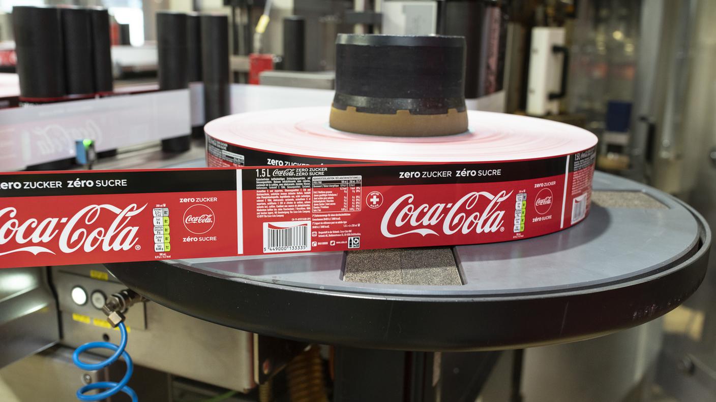 Etichetta Coca Cola