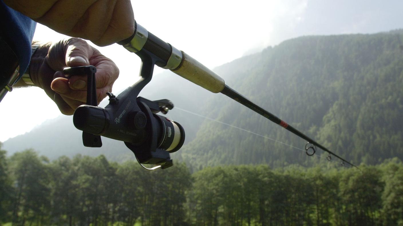 Canna da pesca, pescare, fiumi, laghi, ticino
