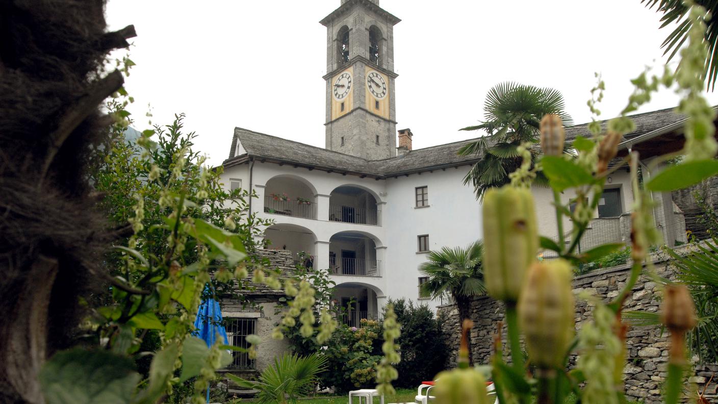 L'esterno del Museo regionale Centovalli e Pedemonte, Intragna