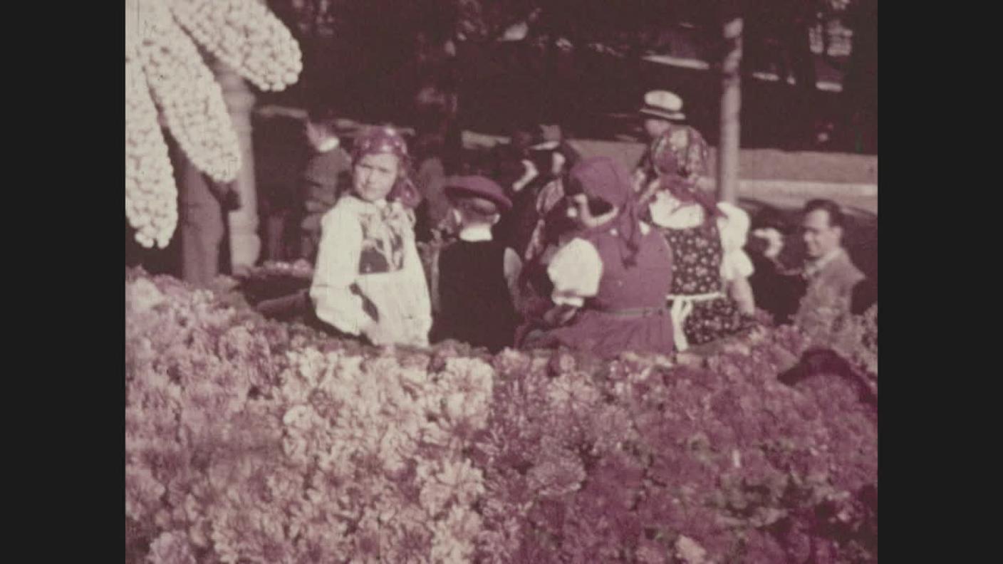 La festa della vendemmia del 1932