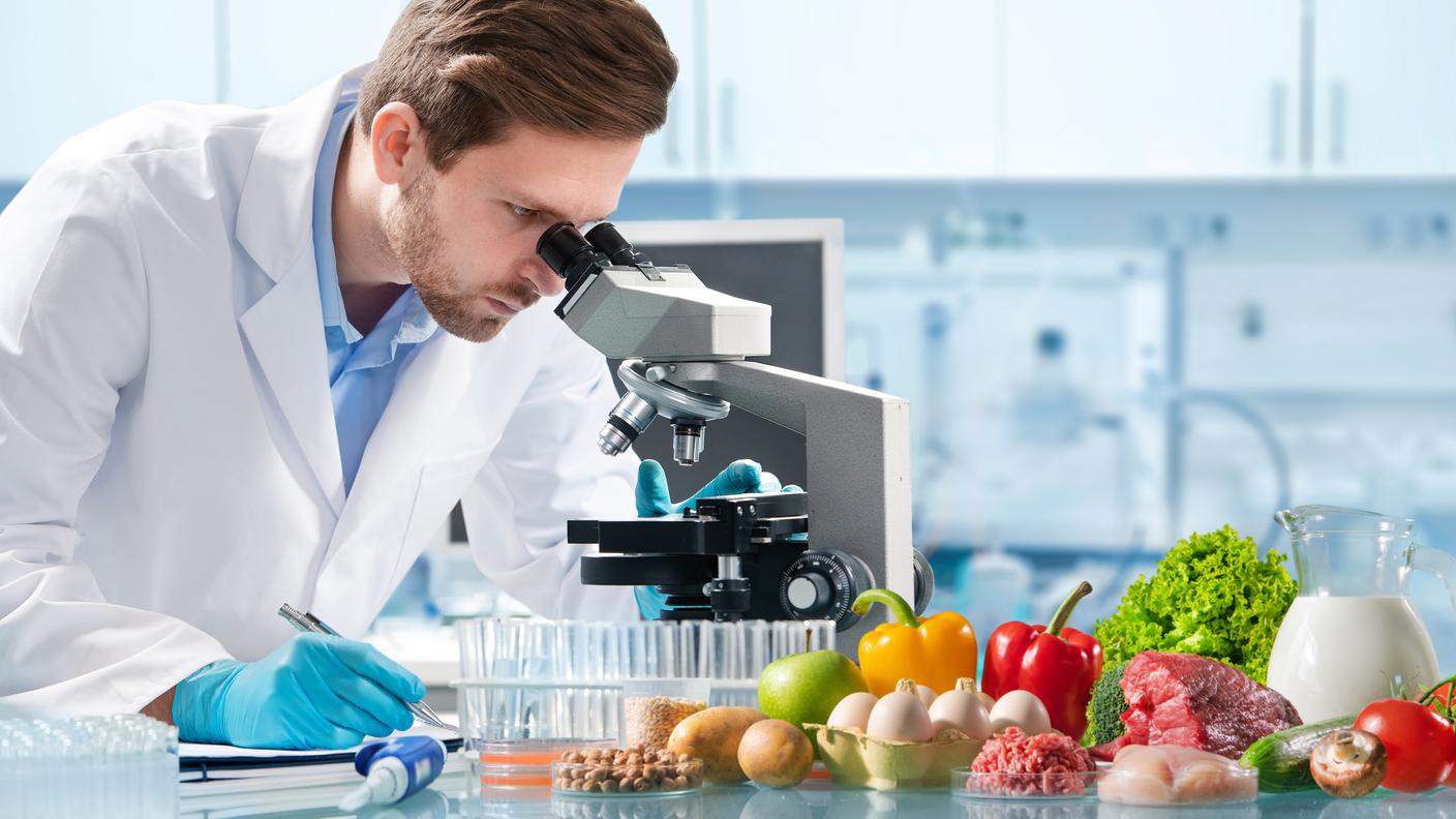 Cucina combinata con la scienza 