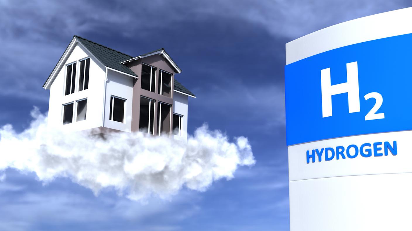 casa, riscaldare, idrogeno, ecologia