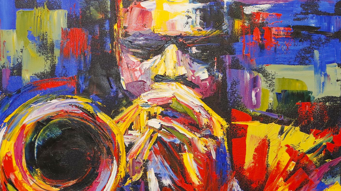 Blues, jazz trumpeter, Cotton Club, Stati Uniti d'America, Blues, Astratto, Musica