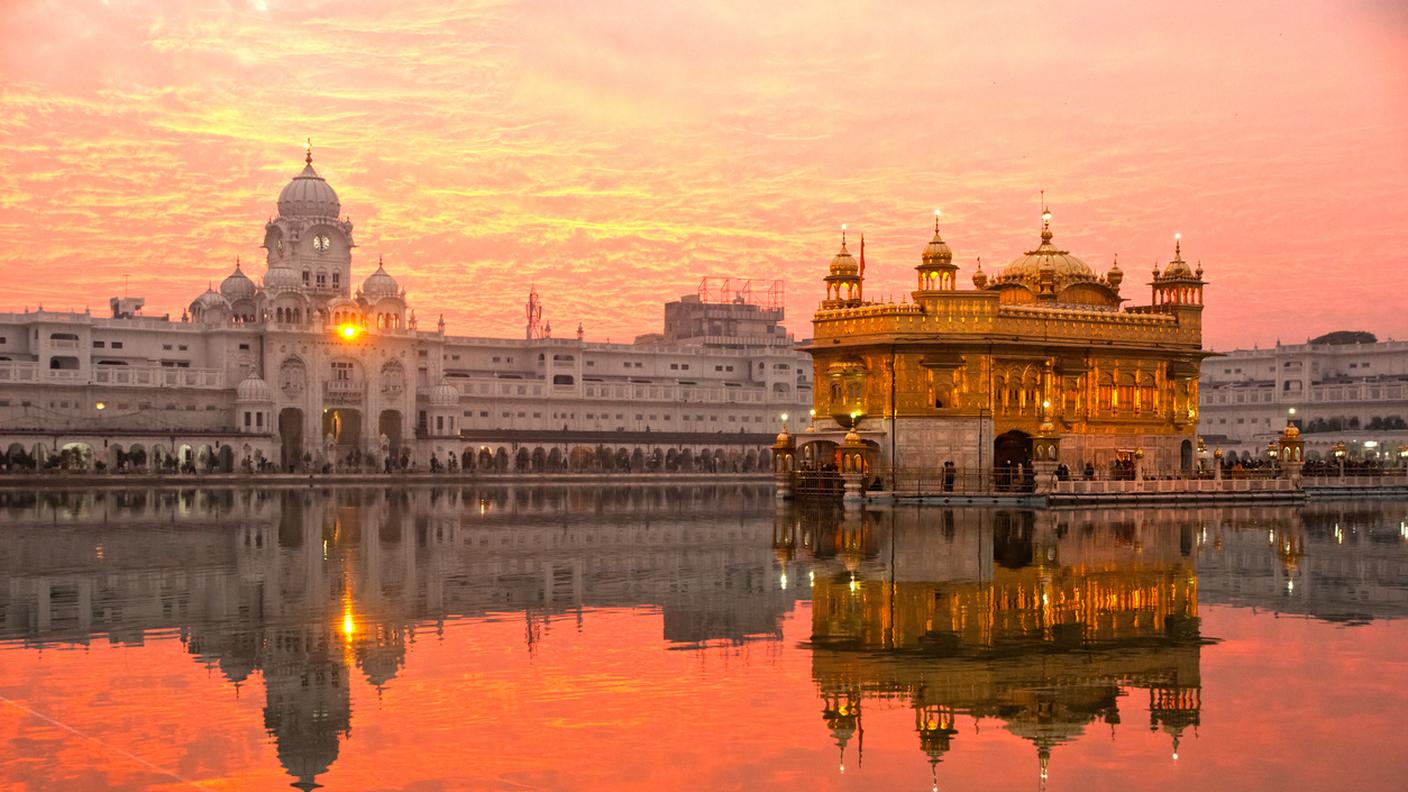 Tempio d'oro di Amritsar, Punjab, India