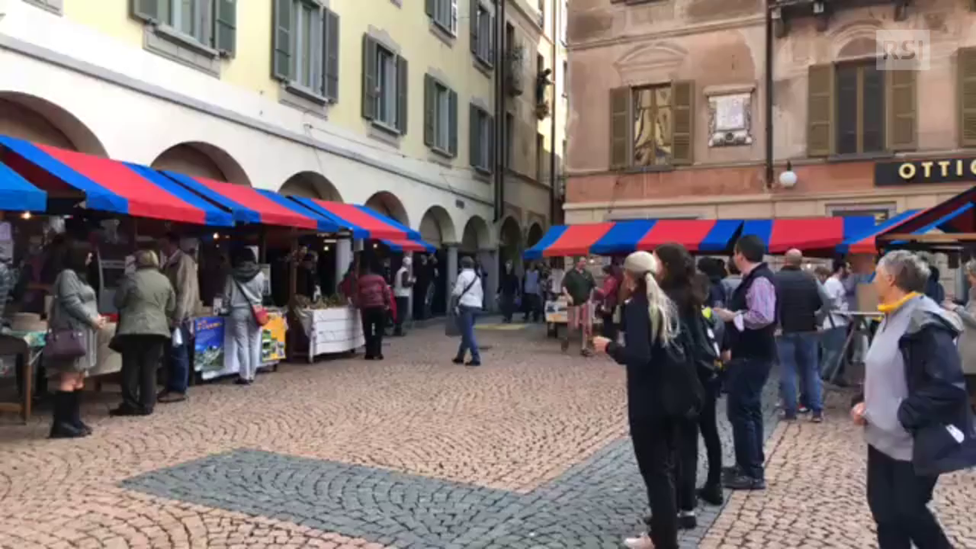 L'ora della terra in diretta dalla Rassegna d’autunno, mercato dei formaggi di Bellinzona
