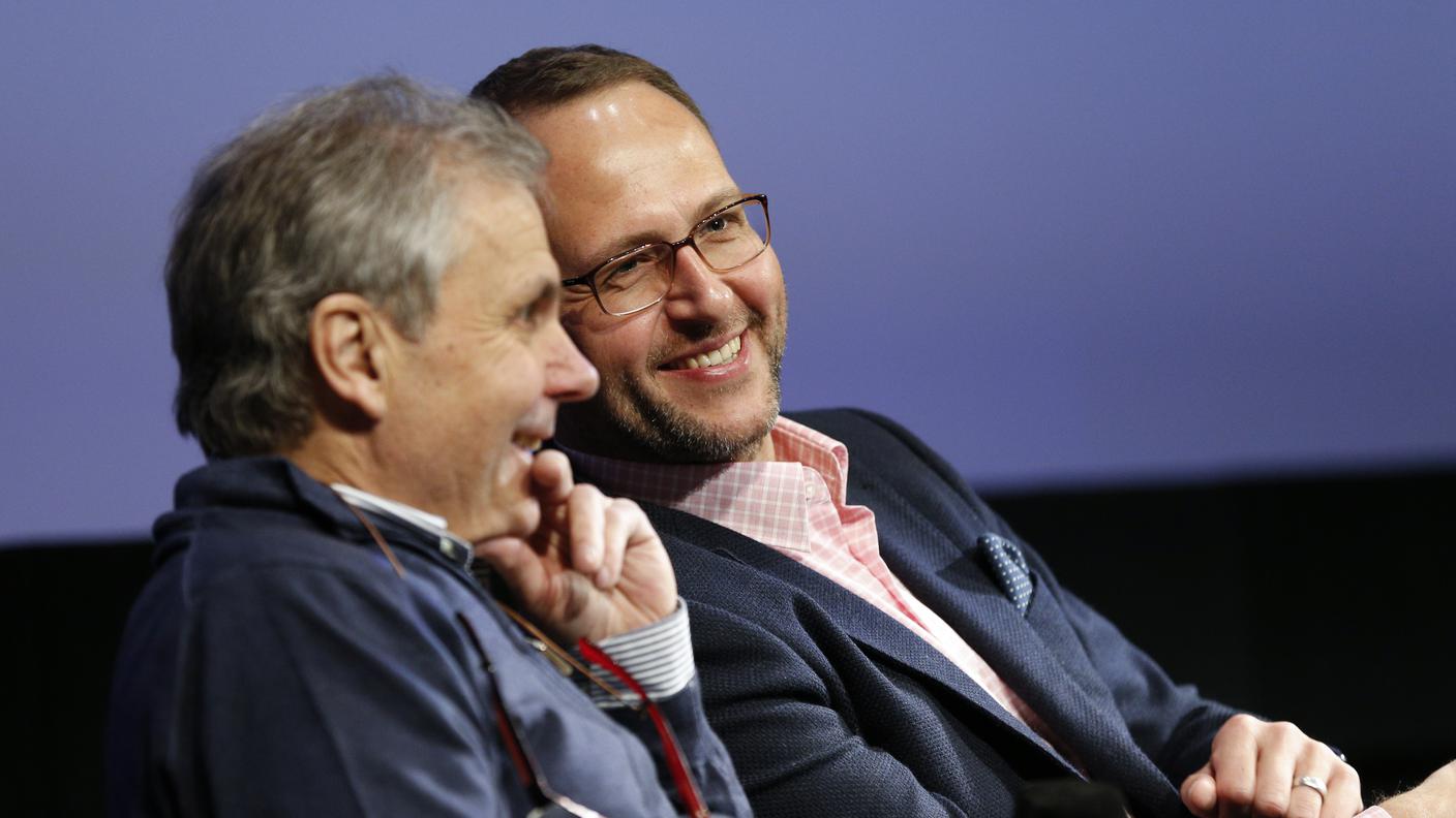 Dott. Mauro Gendotti, medico veterinario e Norman Gobbi, Volti dell'alpe, Palacinema Locarno, 25.02.18