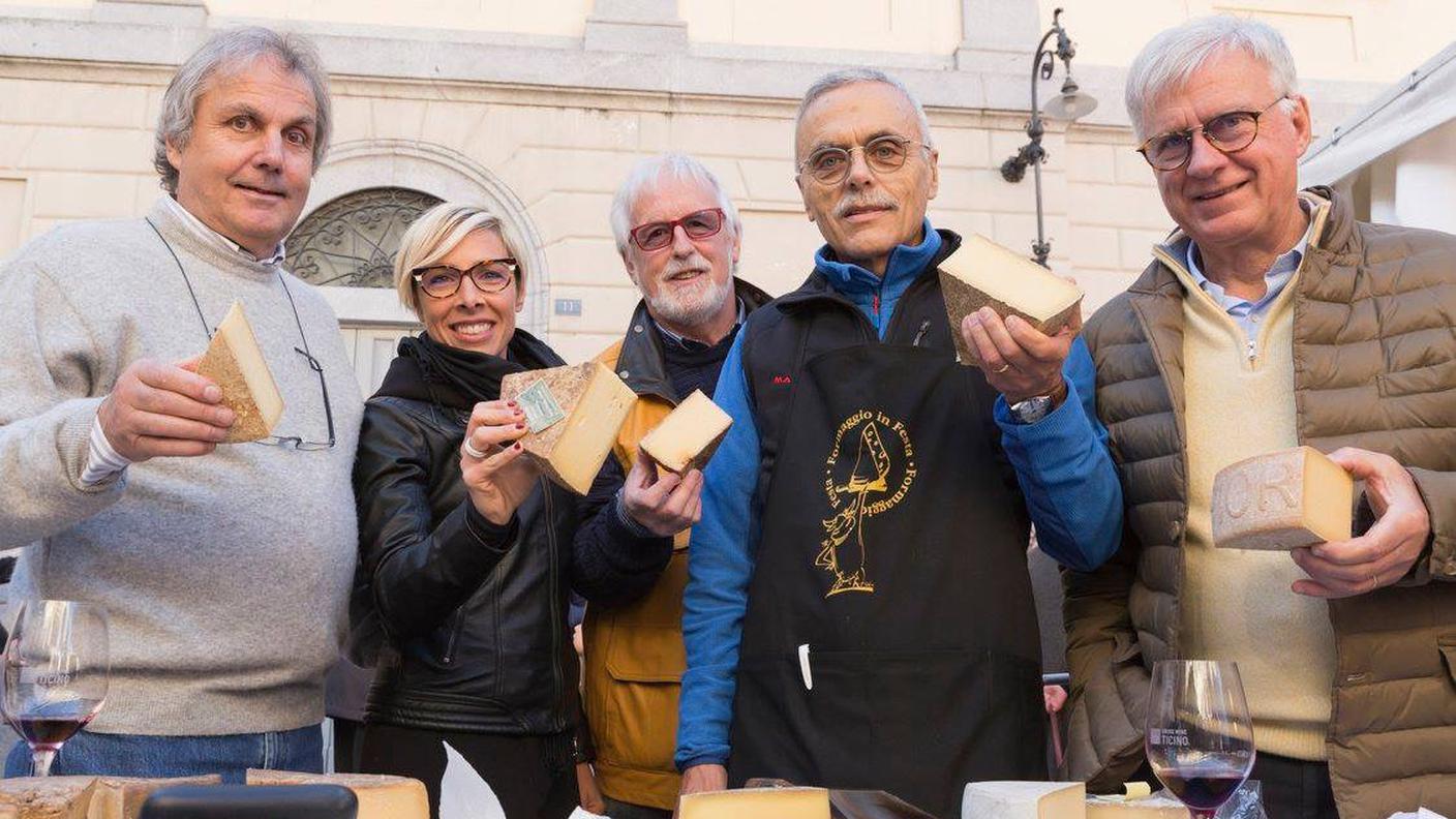 Rassegna d’autunno, mercato dei formaggi di Bellinzona 