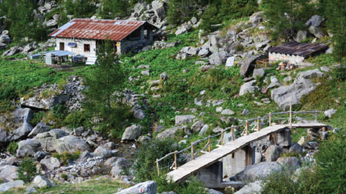 Alpe Vegorness, Sonogno in Valle Verzasca a 1950 m, Pascolo da 1400 a 2400 m