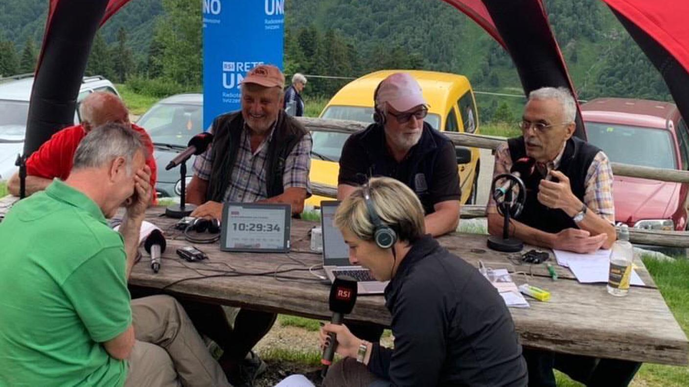 Alpe Giumello: Lara  Montagna con Valerio Faretti, Giorgio Antonioli, Renato Bontognali, Daniele Maffei e Gianpietro Arcioni