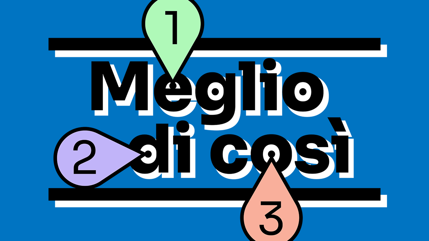 1.1 Meglio di così 