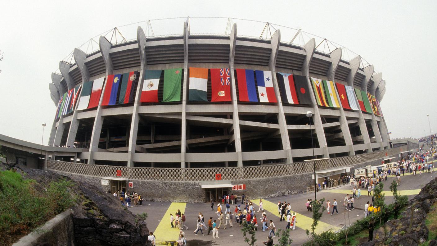 Stadio di Azteca, Città del Messico 1986