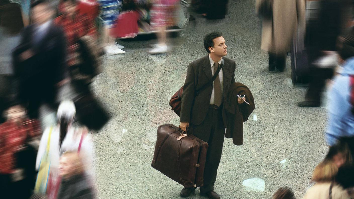 The Terminal con Tom Hanks, regia di Steven Spielberg