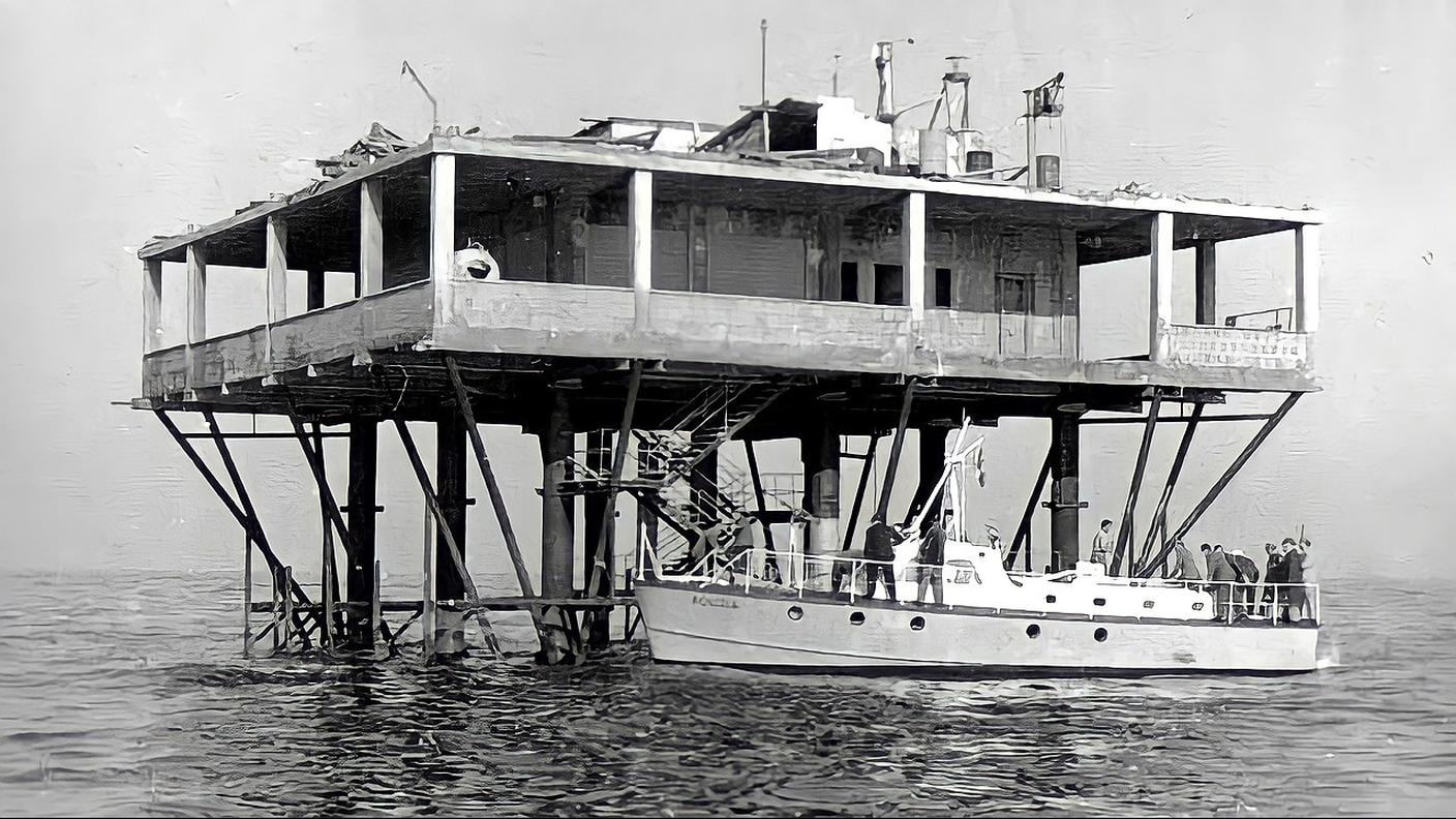 Isola delle Rose nel 1968