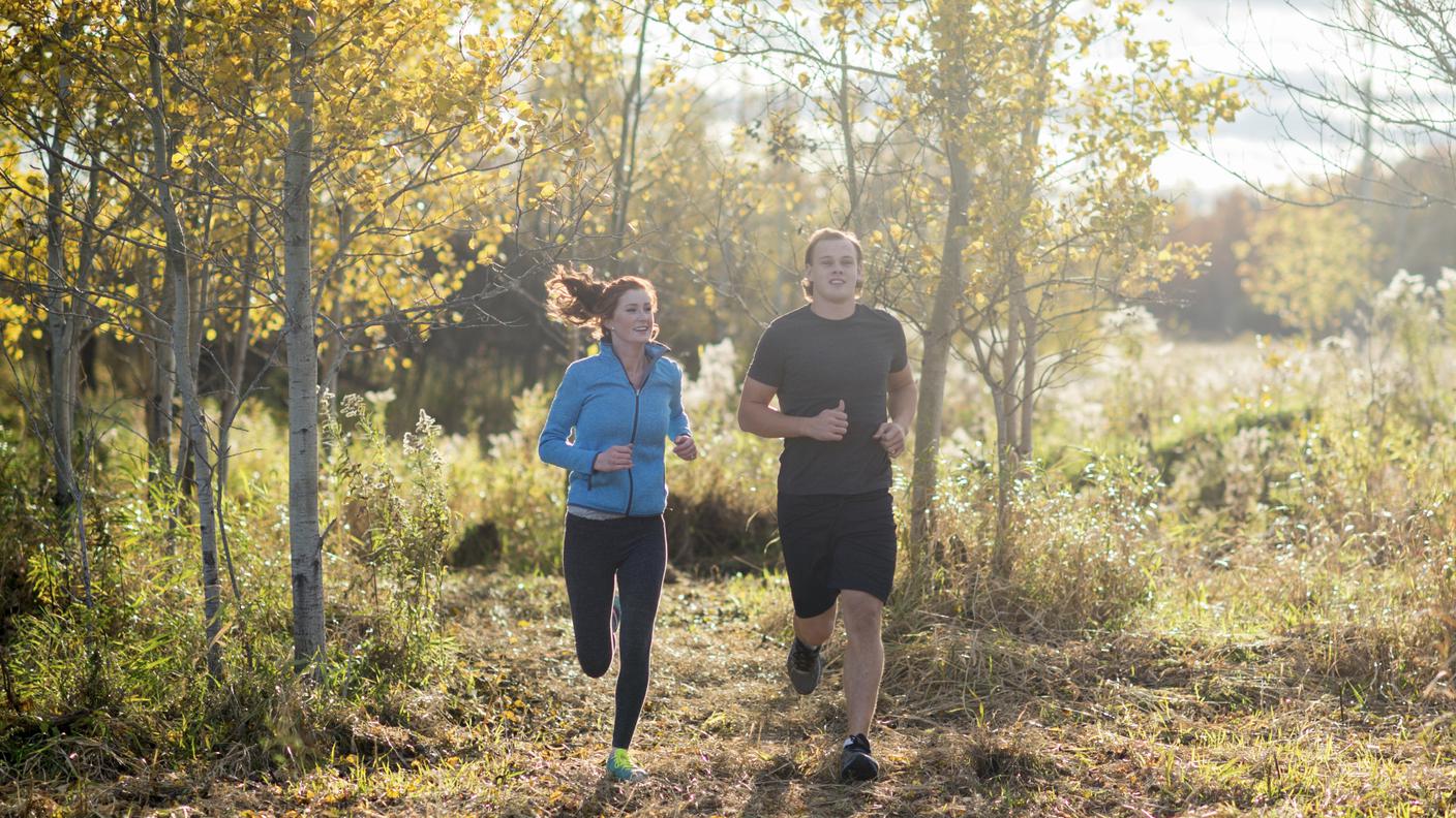 Jogging, Correre, Insieme, Autunno, Esercizio fisico, Attività ricreativa, sport amatoriale