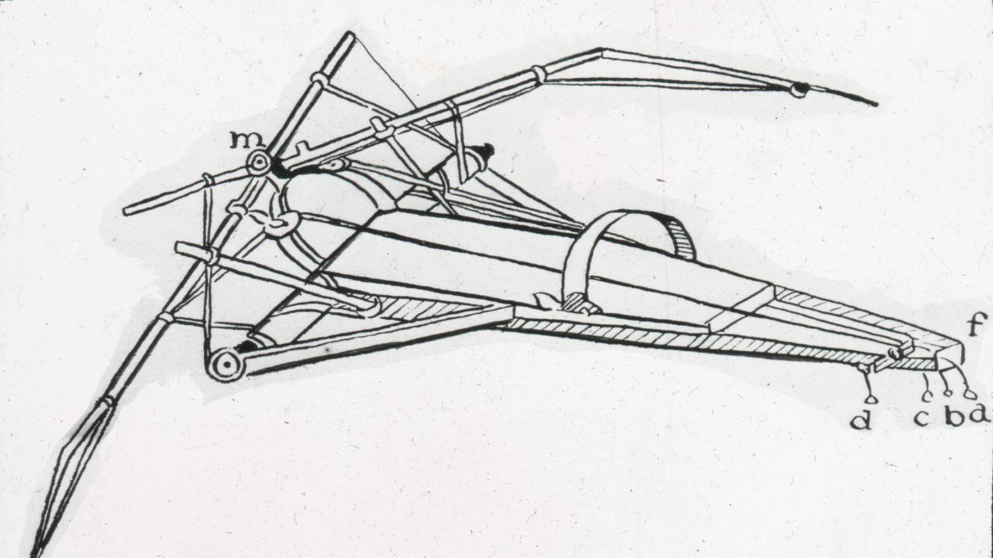 Leonardo da Vinci, ornitottero