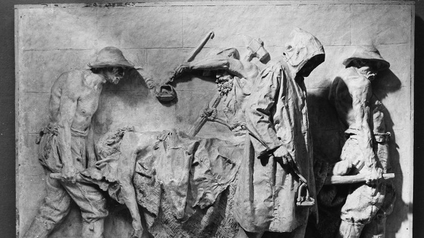 Vincenzo Vela, Le vittime del lavoro