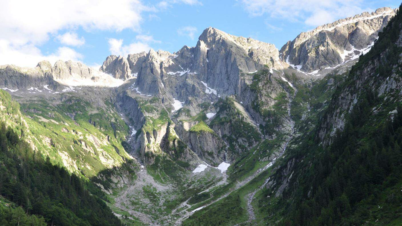 Panorama della Val Cama