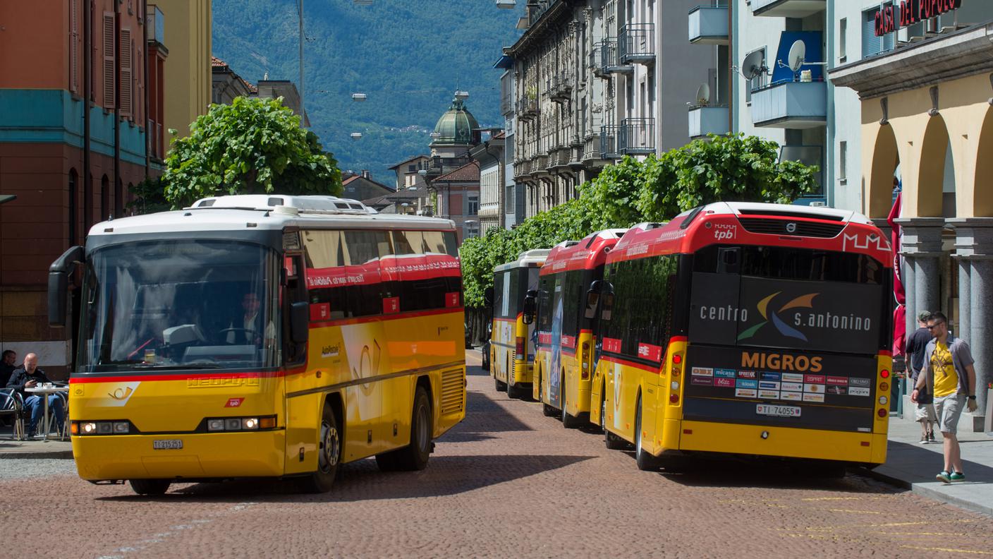 Ai bellinzonesi piace spostarsi con il trasporto pubblico