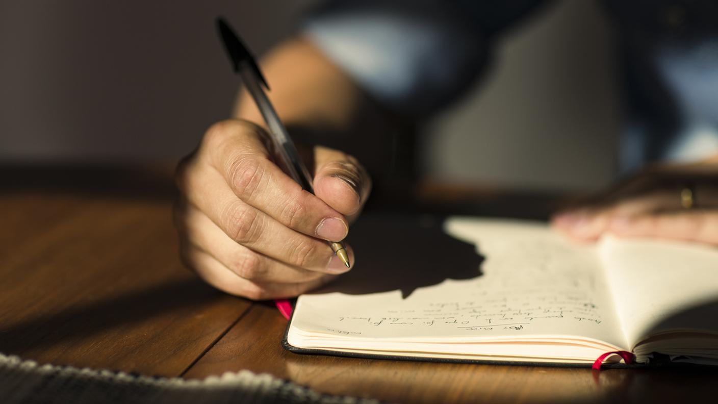 scrivere a mano