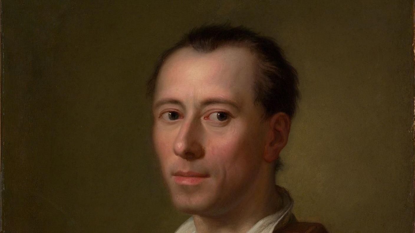 Johann Joachim Winckelmann (1755 circa): Anton Raphael Mengs, olio su tela, Metropolitan Museum of Art, New York