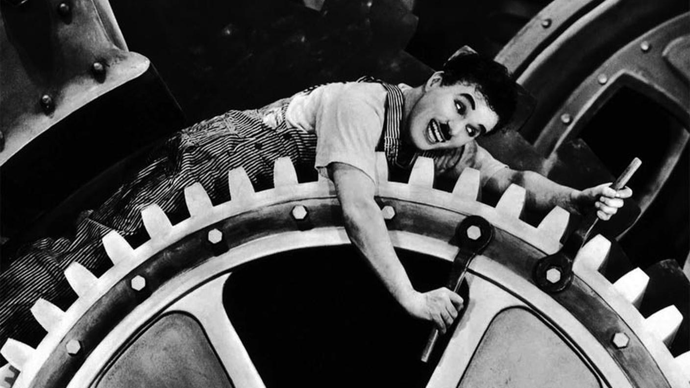 Tempi Moderni di Charlie-Chaplin