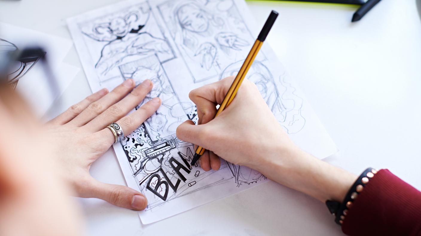 iStock-fumetti, disegnare 