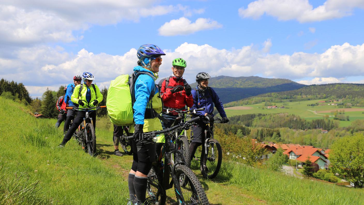 turisti in bicicletta