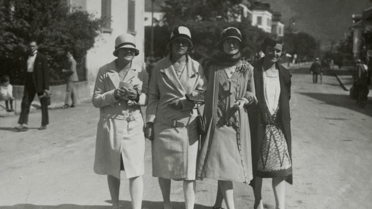 Giovani donne ticinesi a Bad Ragaz, 1928