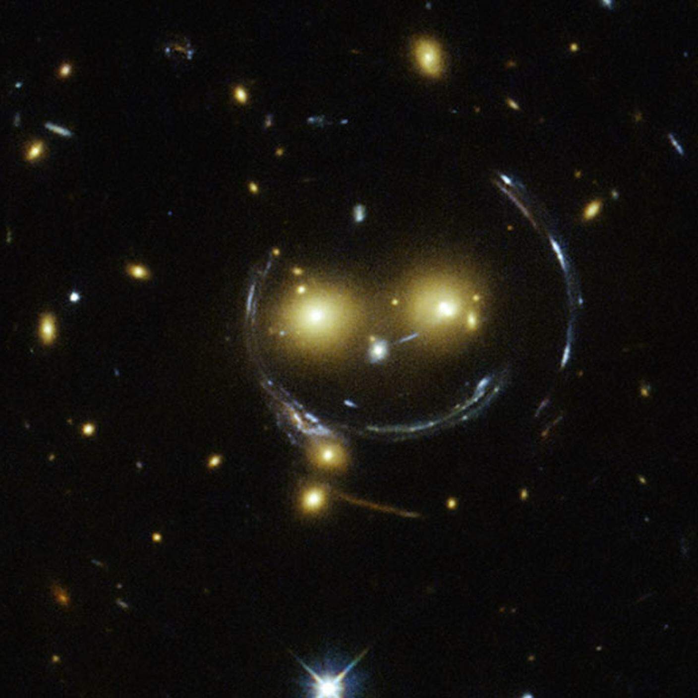 A galactic smile