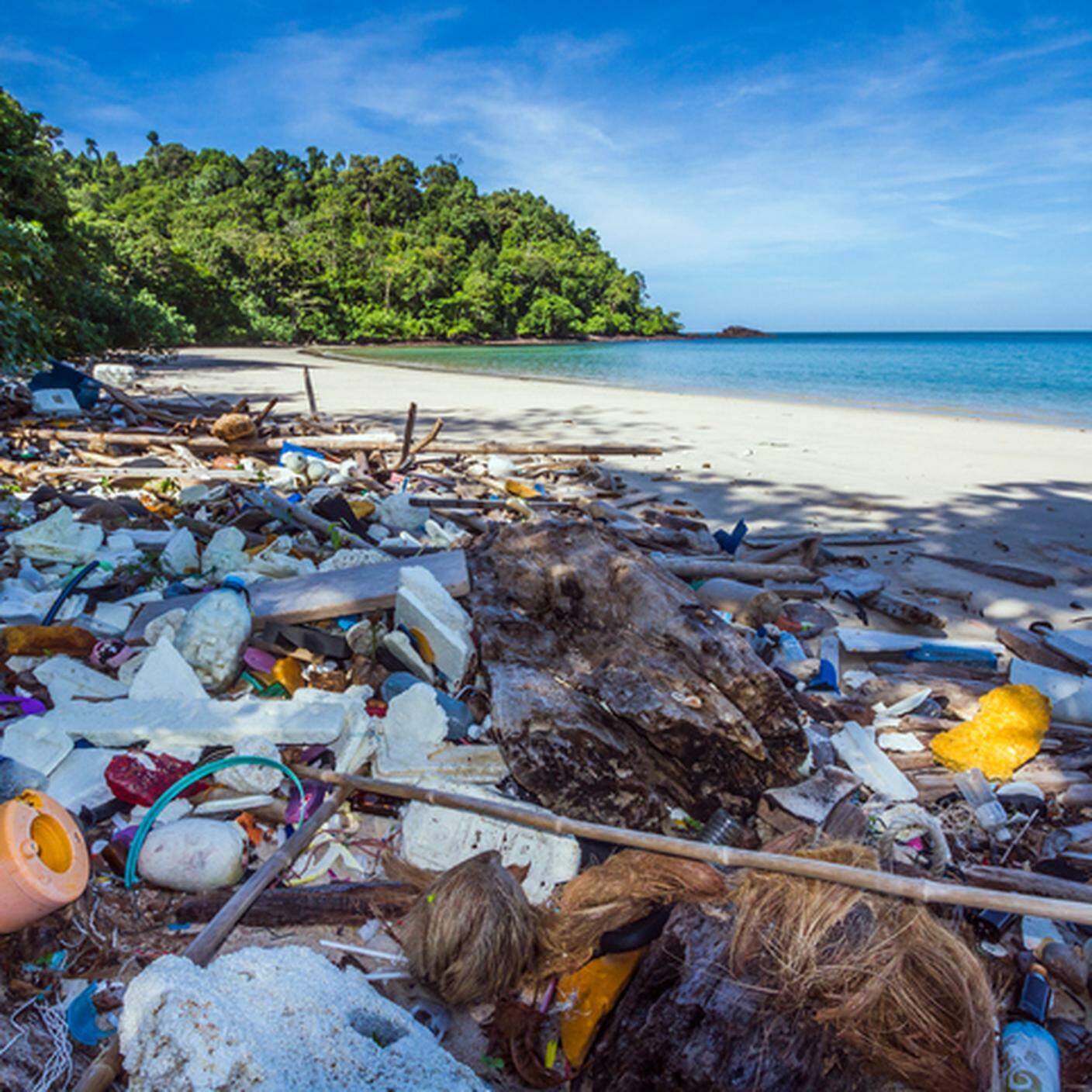 Plastica, inquinamento mare