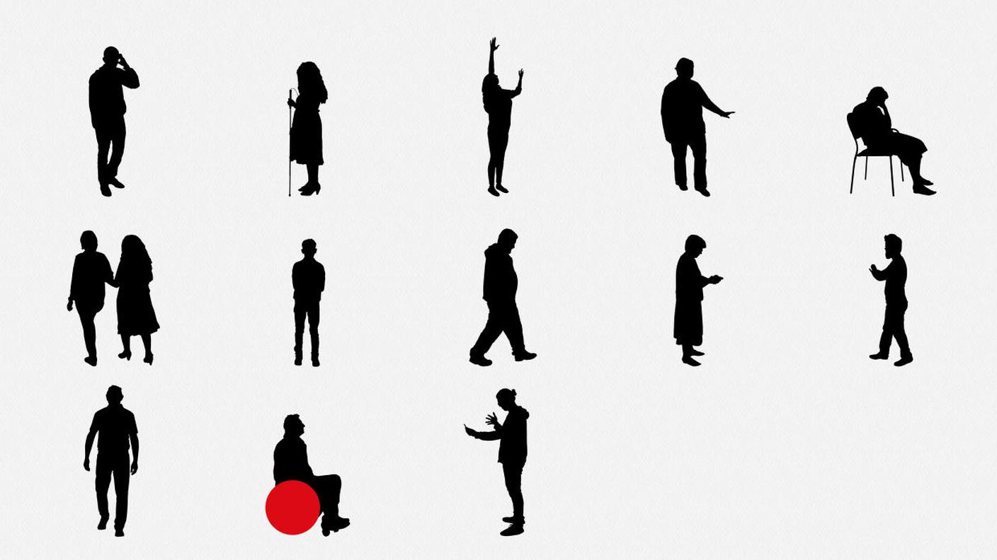 Esposizione itinerante “Invisibile – irritazione in nero”