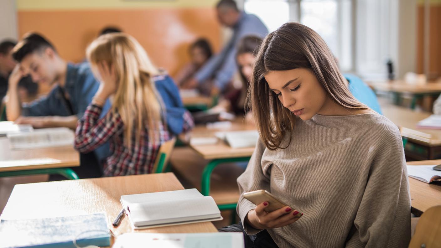 smartphone in classe