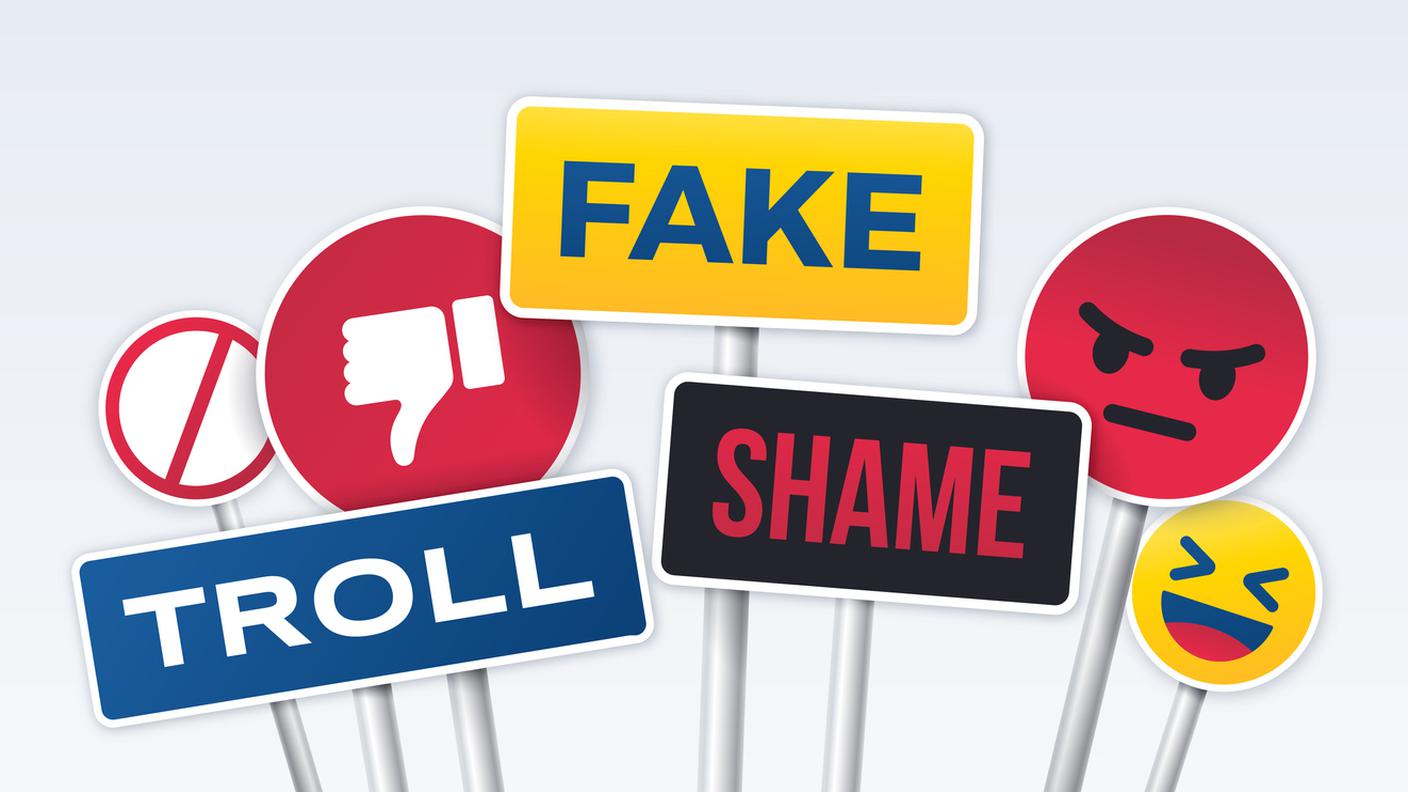 Social media trolling, haters