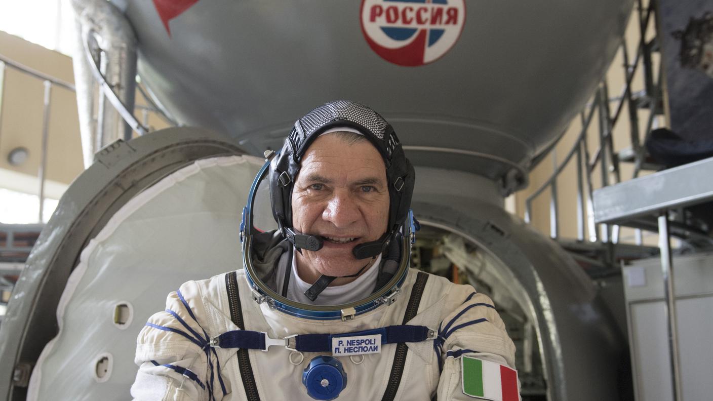 ESA, l'astronauta Paolo Nespoli a Star City, Giugno 2017