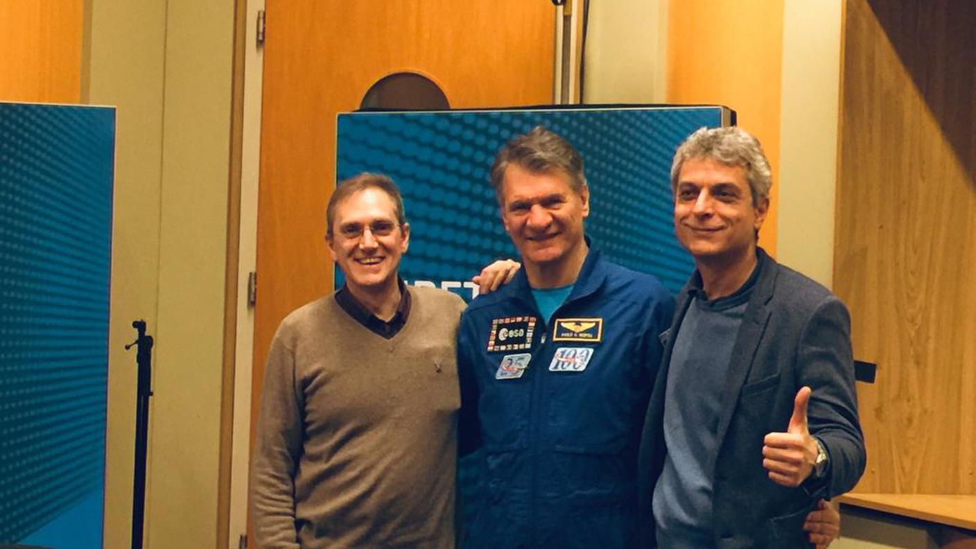 Paolo Attivissimo, Paolo Nespoli e Nicola Colotti