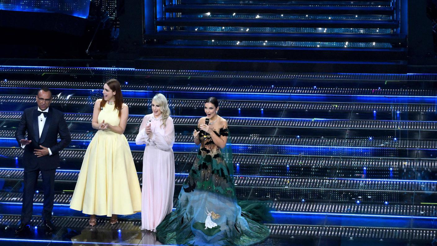 Sanremo Festival host and artistic director Carlo Conti