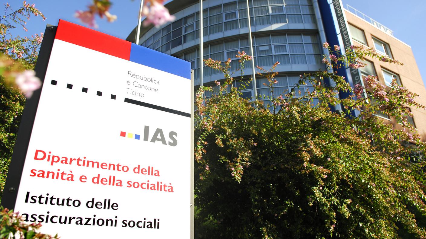 La sede dello IAS, Istituto assicurazioni sociali a Bellinzona